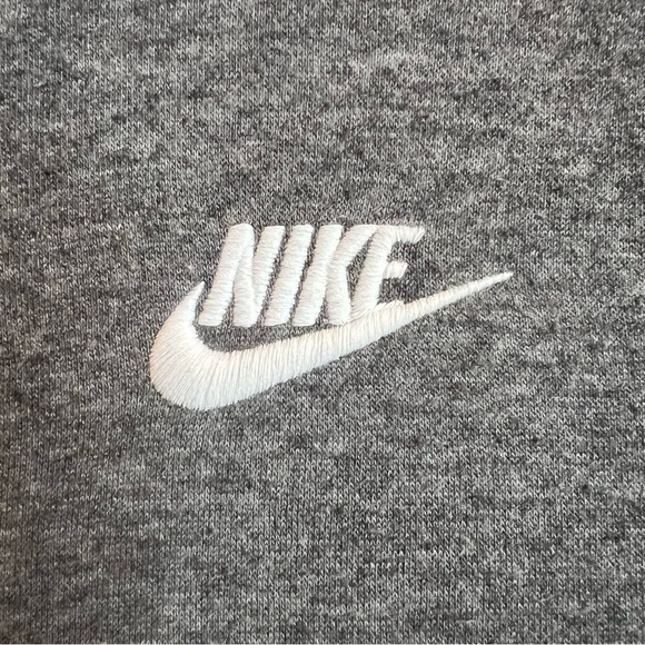 Nike Funnel-Neck Hoodie - Small, Gray - Picture 3 of 9